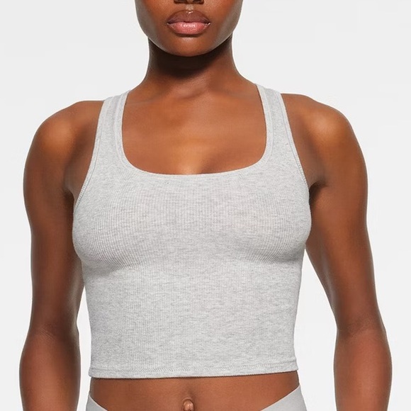 Skims Cotton Rib Tank - Picture 2 of 5